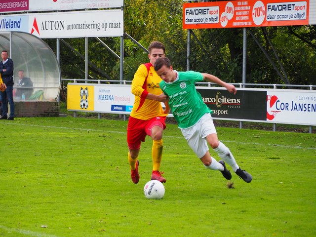 Zaterdag 1 speelt derby tegen de koploper