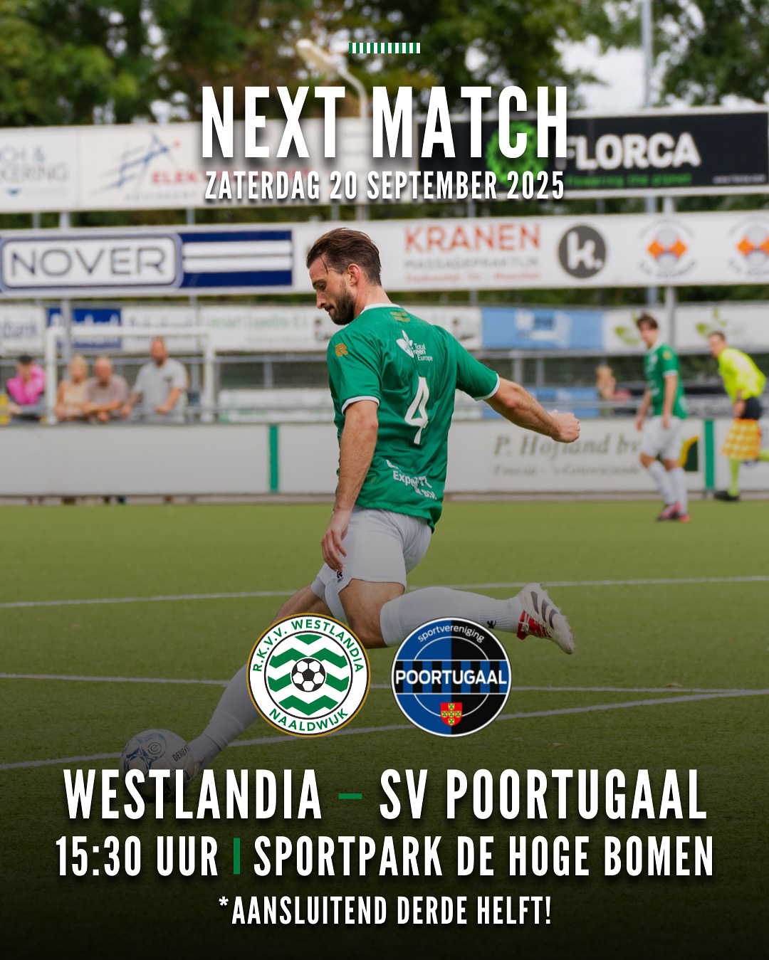 Voorbeschouwing: Westlandia – SV Poortugaal