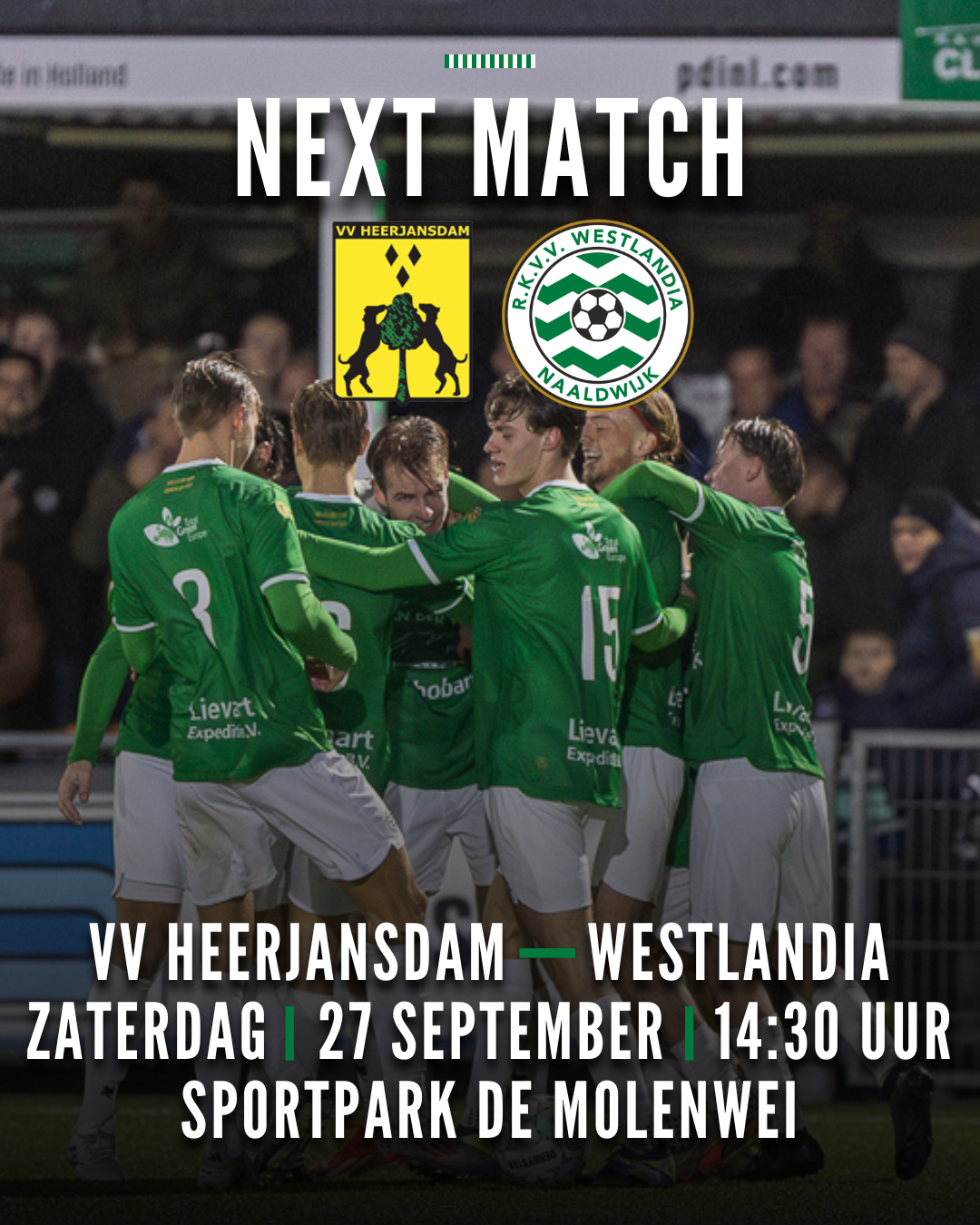 Voorbeschouwing: VV Heerjansdam – Westlandia