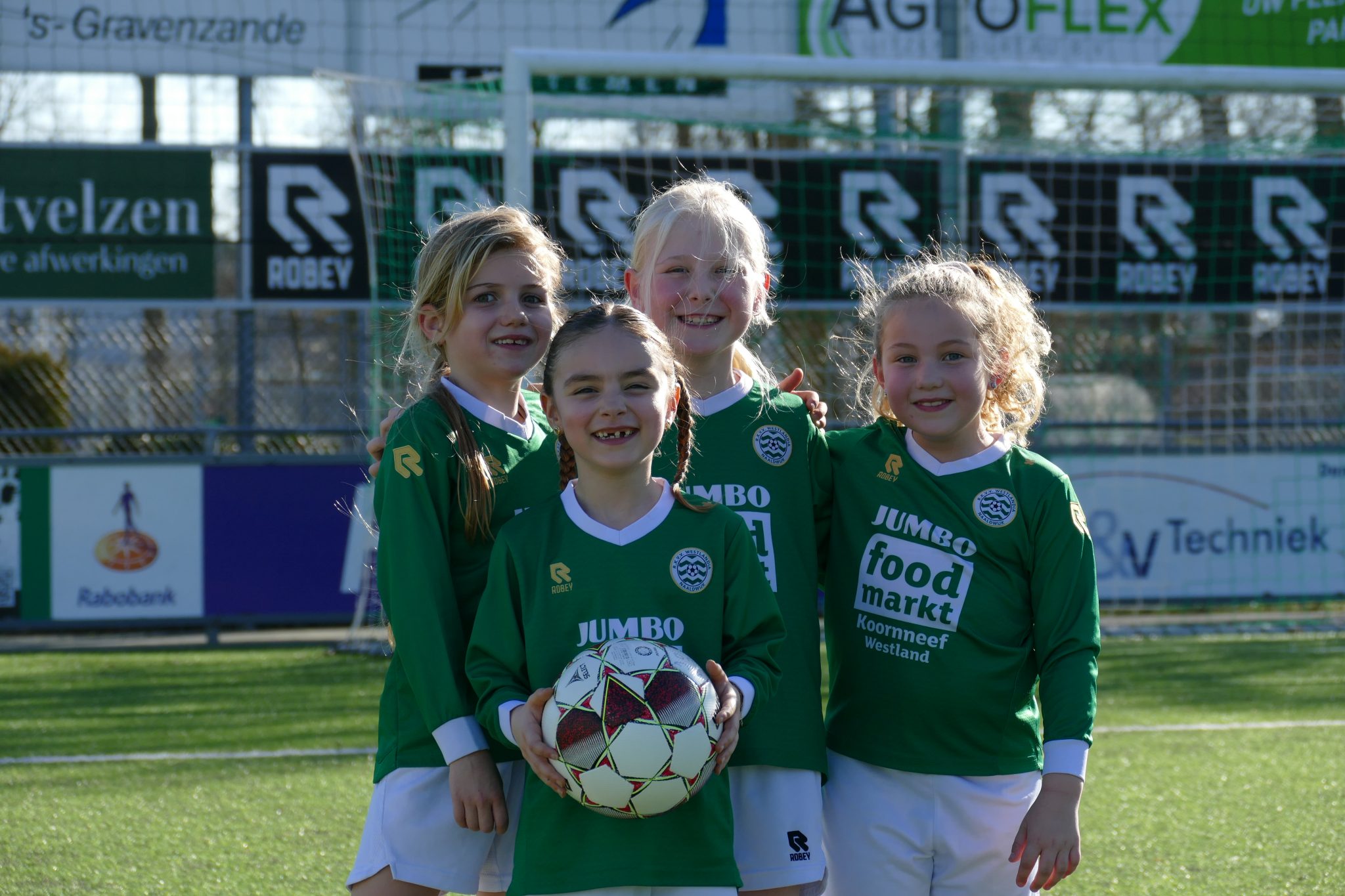 Meidenvoetbal bij Westlandia!
