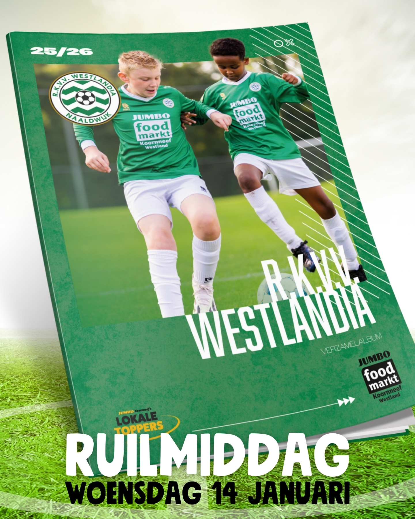 Voetbalplaatjes Ruilmiddag bij Westlandia! 📸⚽