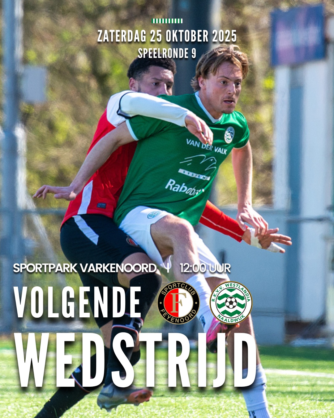 Voorbeschouwing SC Feyenoord – Westlandia & veel meer!