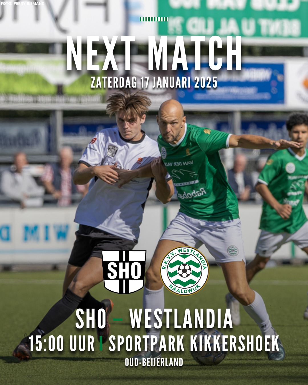 De eerste competitiewedstrijden van 2026 staan weer op het programma!