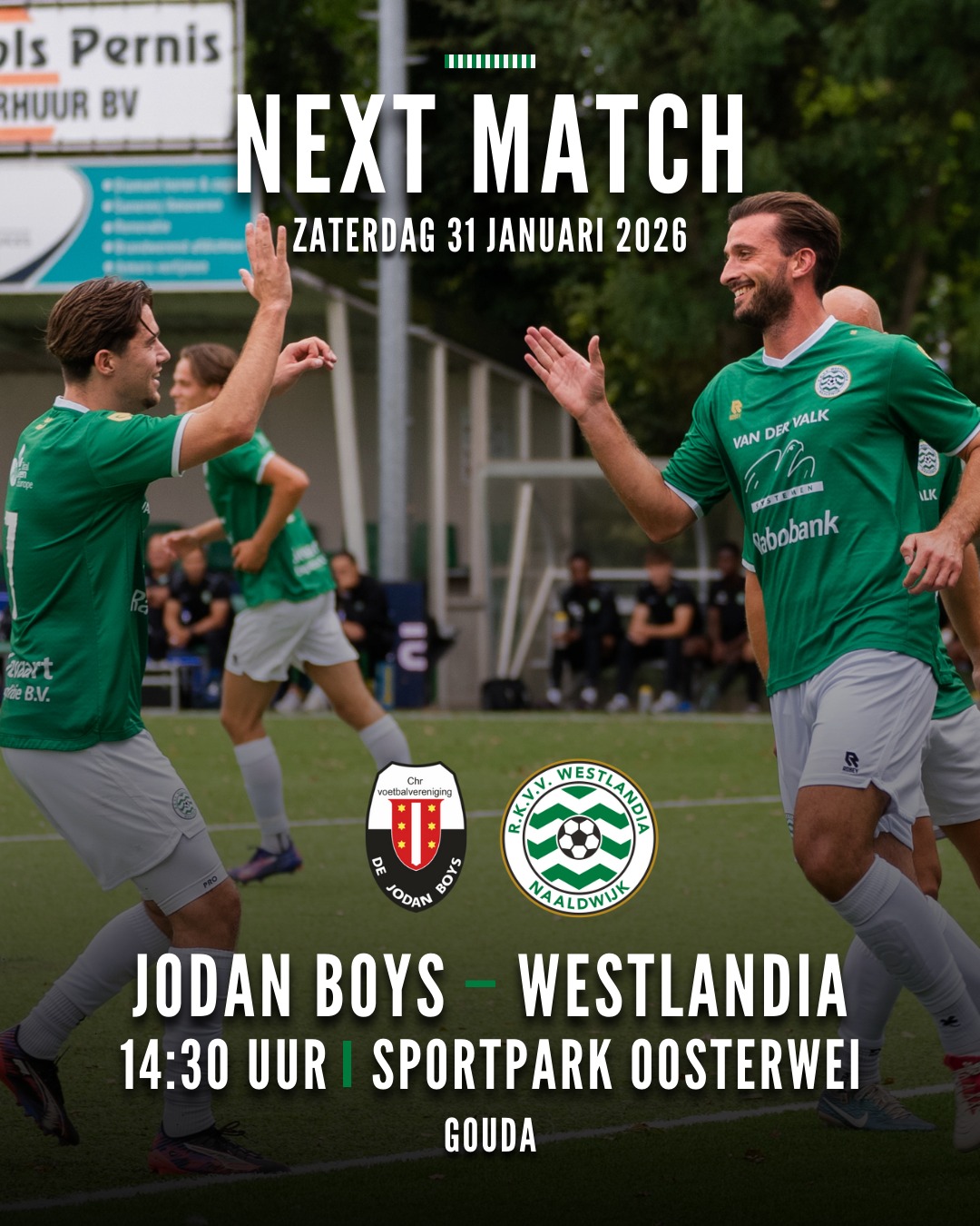 Uit naar Gouda, thuis tegen KMD en heel veel jeugdteams starten met de competitie!