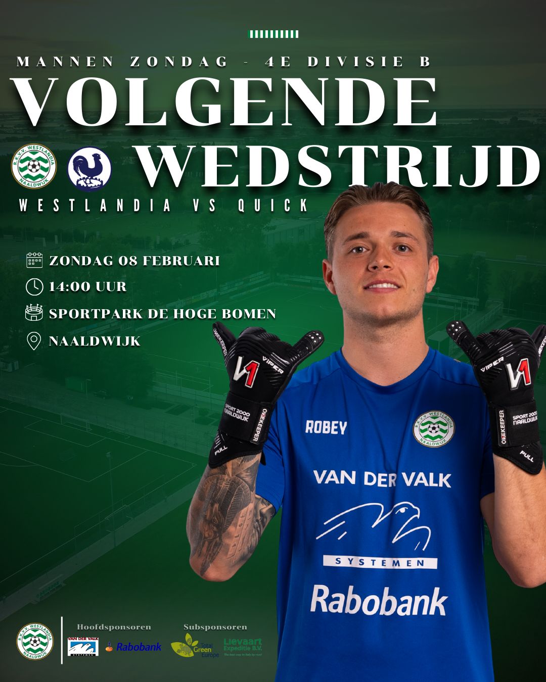 Voorbeschouwing Westlandia – QUICK & terugblik op een iets minder weekend   de jeugd gaat gewoon door!