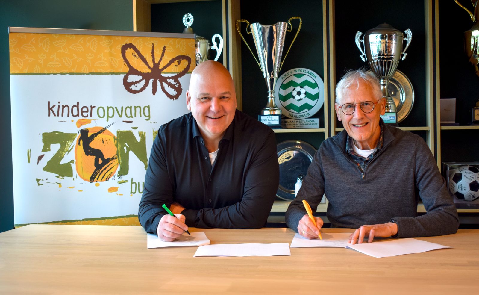 Kinderopvang ZON! en Westlandia verlengen samenwerking en bouwen samen aan vernieuwde locatie
